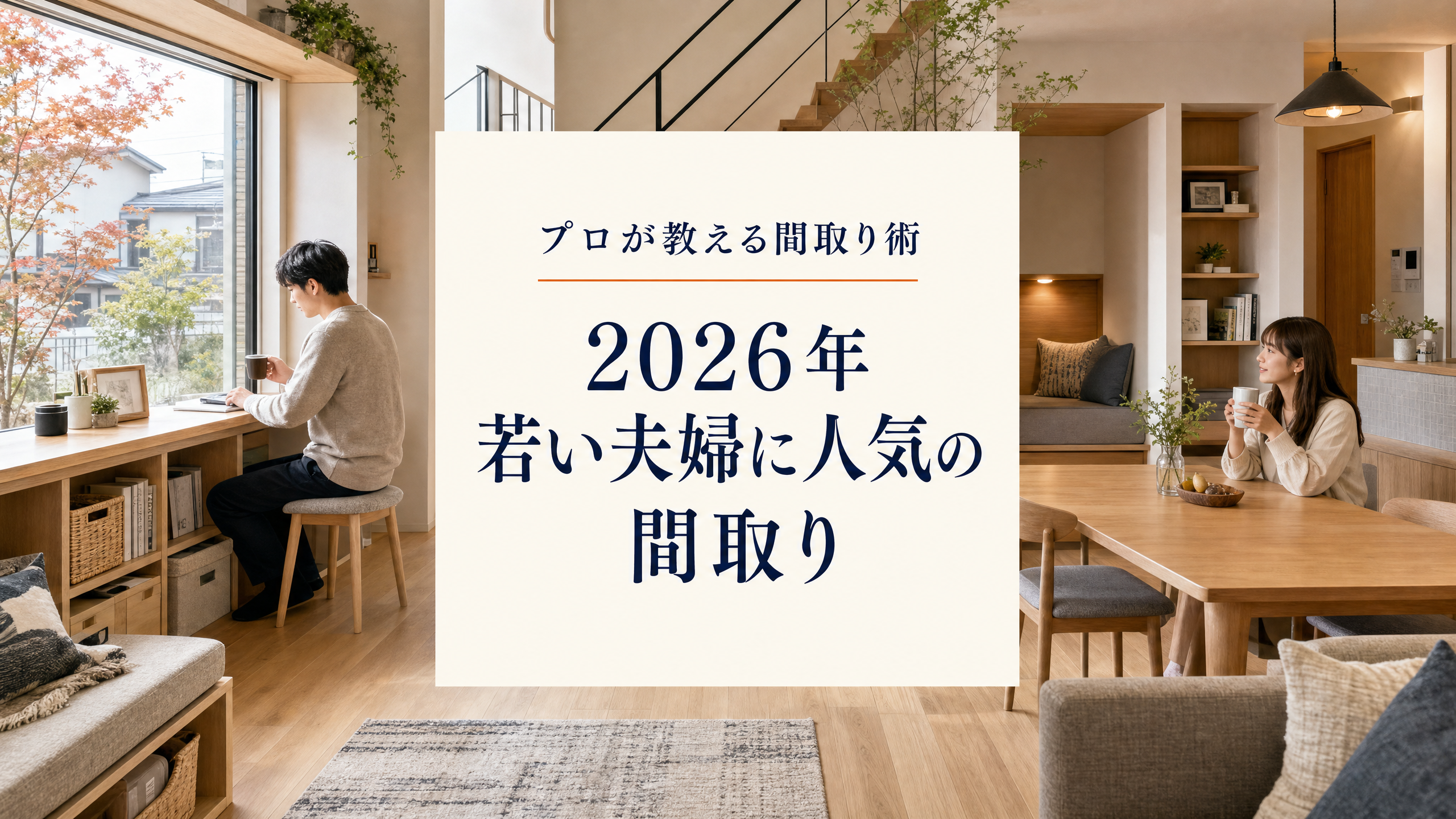 2026年、若い夫婦が「広いLDK」より欲しい間取り