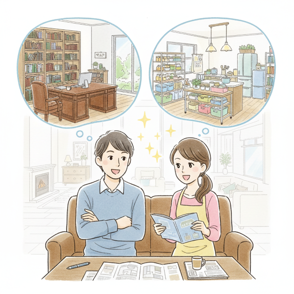 夫は書斎妻はパントリー.png