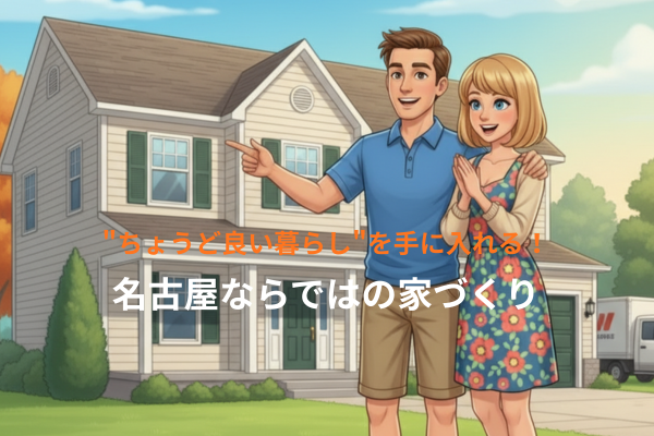 "ちょうど良い暮らし"を手に入れる！名古屋ならではの家づくり