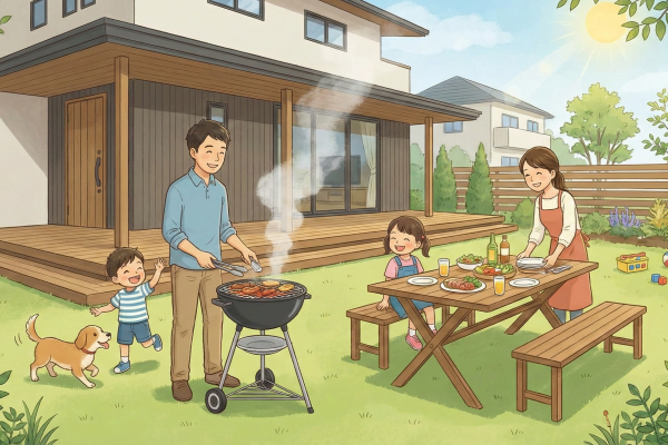庭でバーベキュー.png