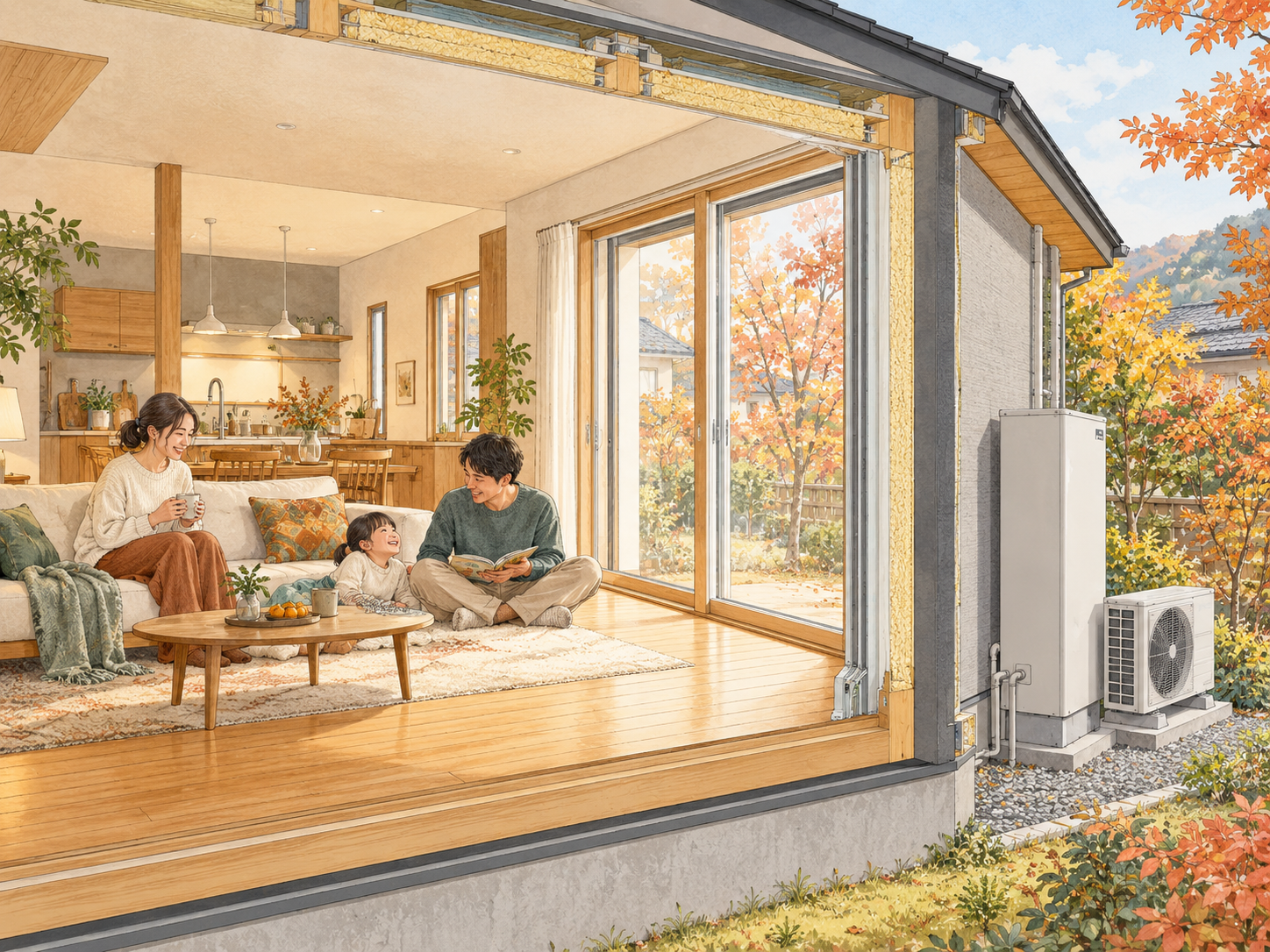 二重窓で暖かい秋の省エネ住宅-1.png