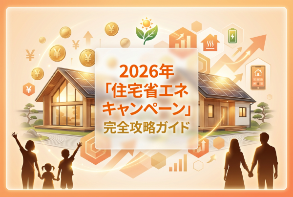 最大217万円が戻ってくる!2026年「住宅省エネキャンペーン」完全攻略ガイド
