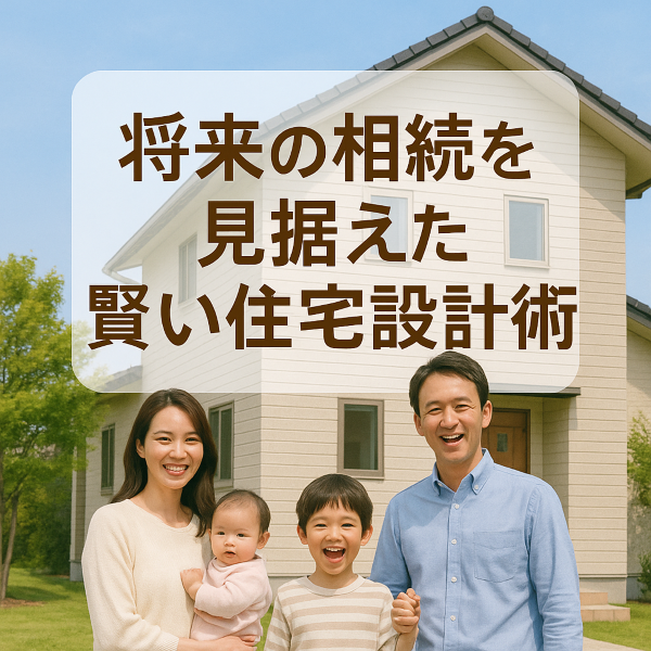 子どもに迷惑をかけない家づくり　将来の相続を見据えた賢い住宅設計術【名古屋の親世代必読】