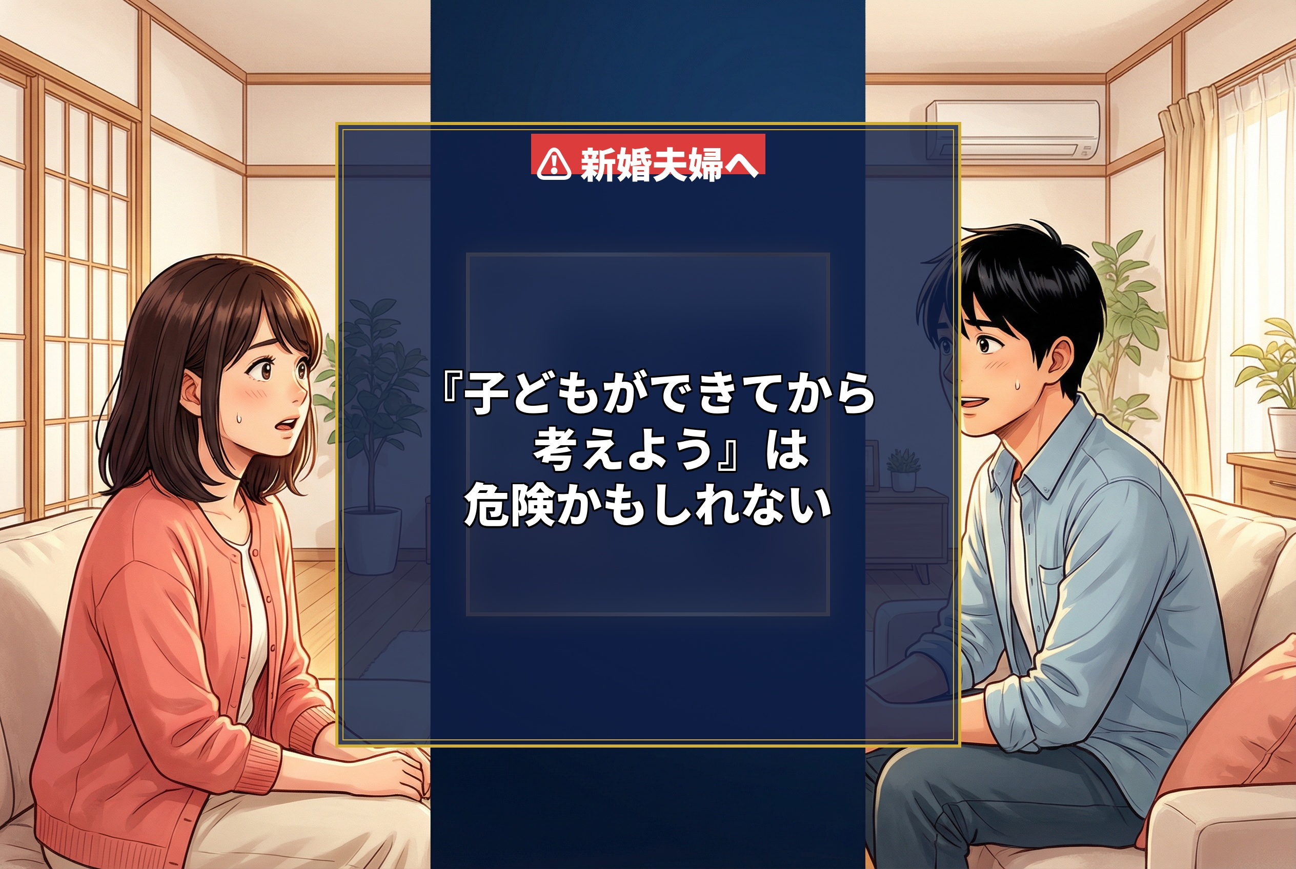 「子どもができてから考えよう」は危険かもしれない ── 新婚のうちに家を建てることで得られる3つの大きなメリット