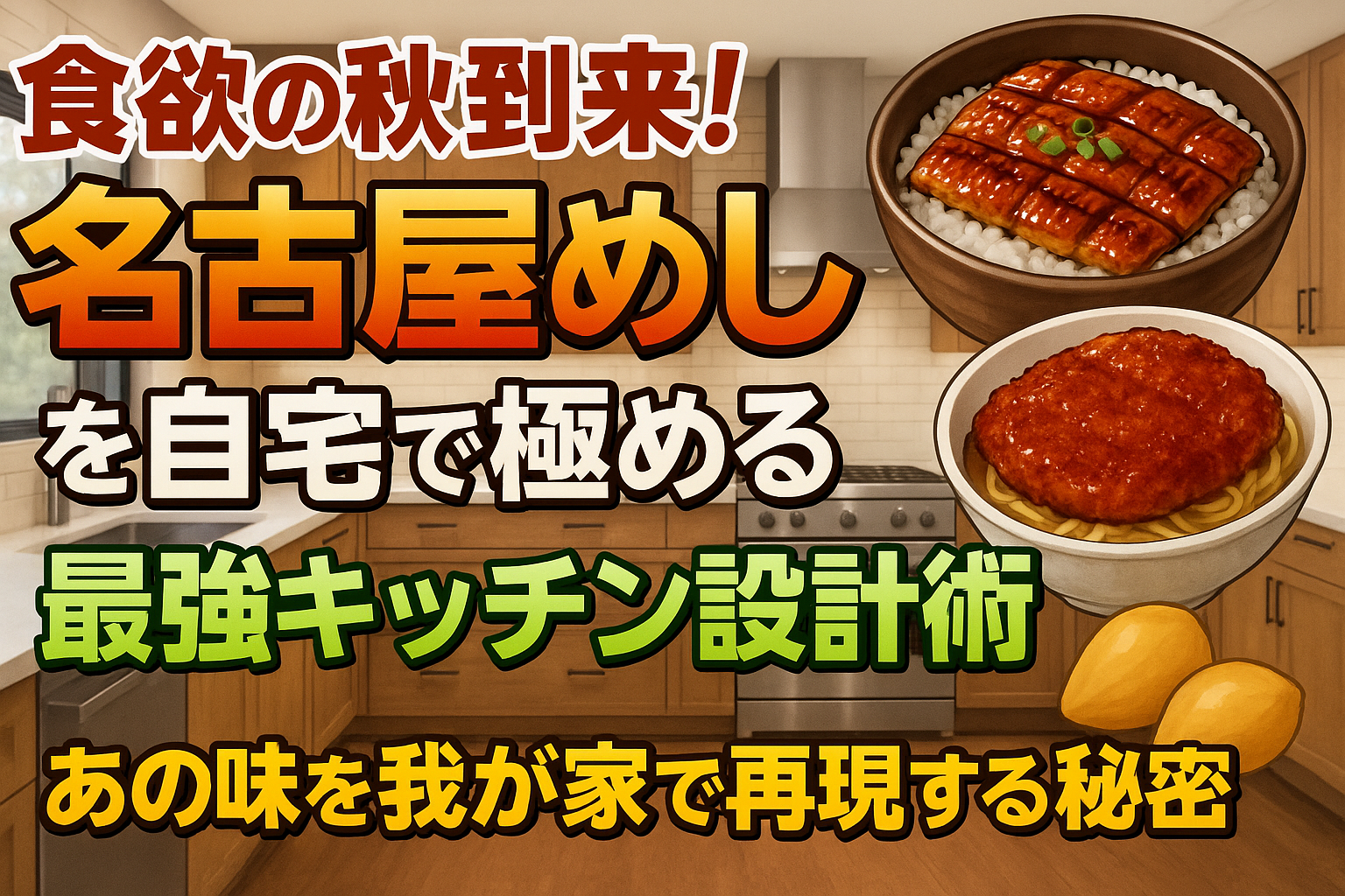 食欲の秋到来！名古屋めしを自宅で極める最強キッチン設計術〜あの味を我が家で再現する秘密〜