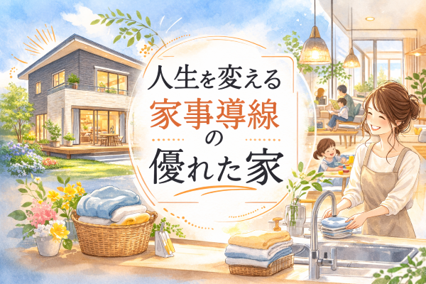 ママが笑顔になる!人生を変える家事導線の優れた家