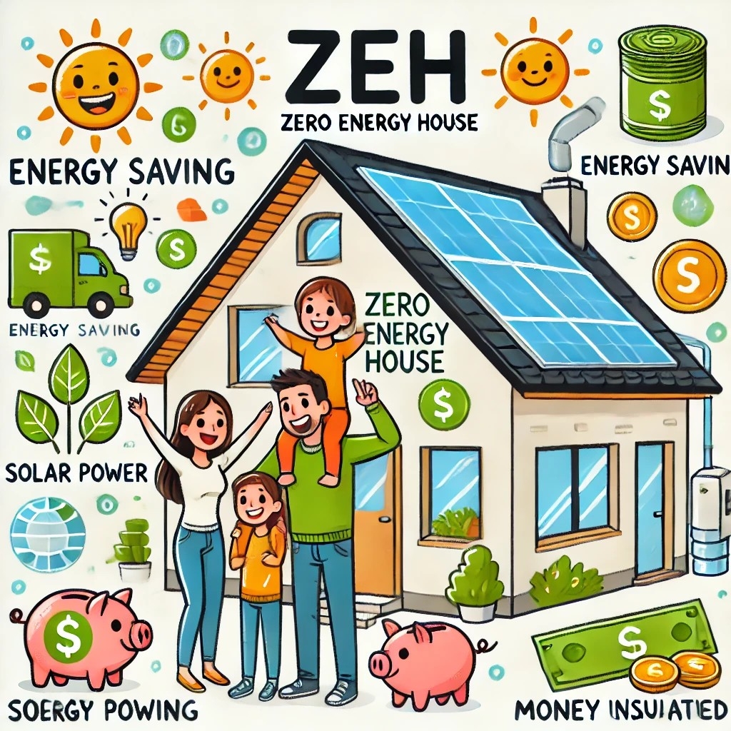 【超やさしく解説】ZEH（ゼッチ）住宅って何？補助金100万円ももらえるってホント？